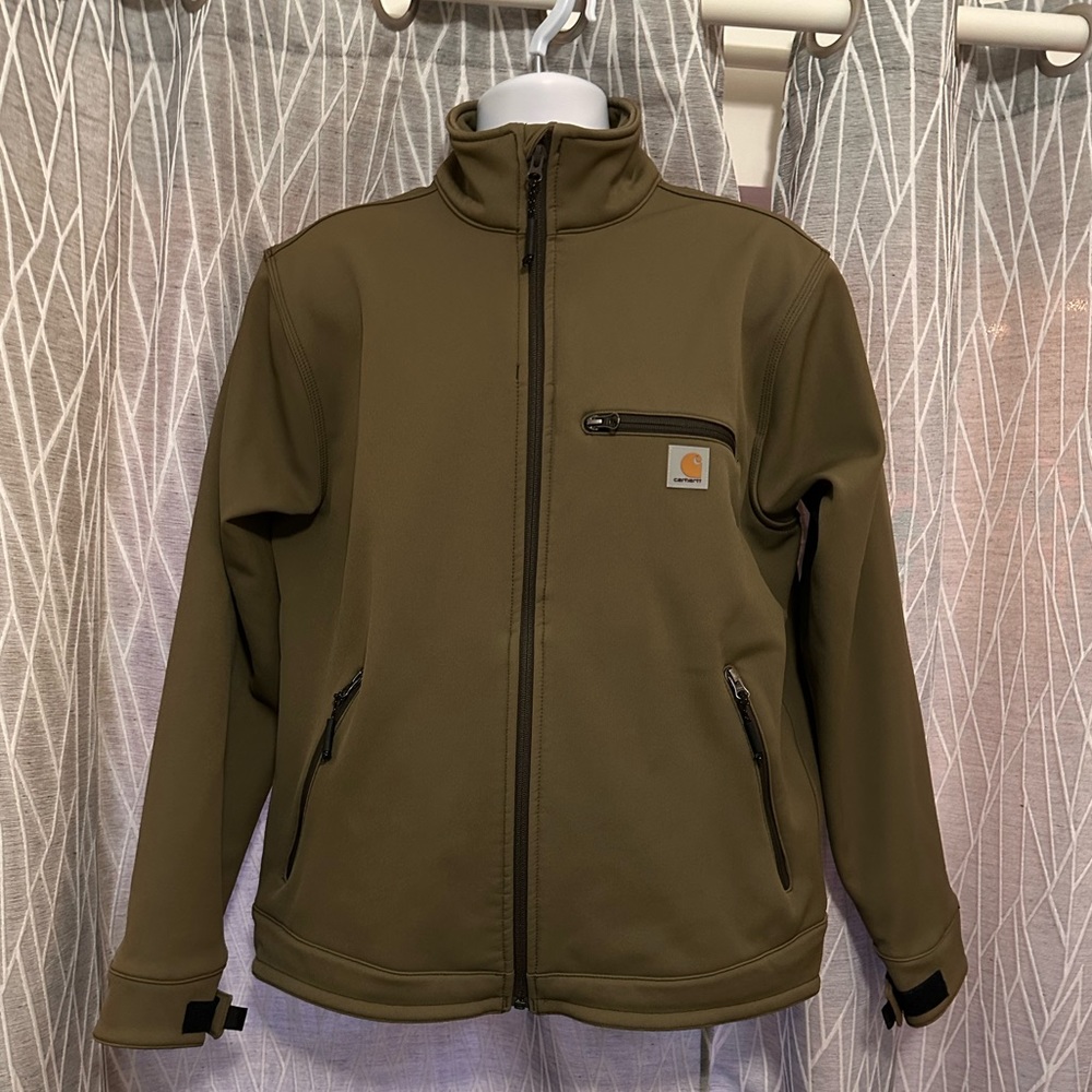 Carhartt Tan Outer Shell Tech Jacket - Men’s Medium from Fall 2014 Collection